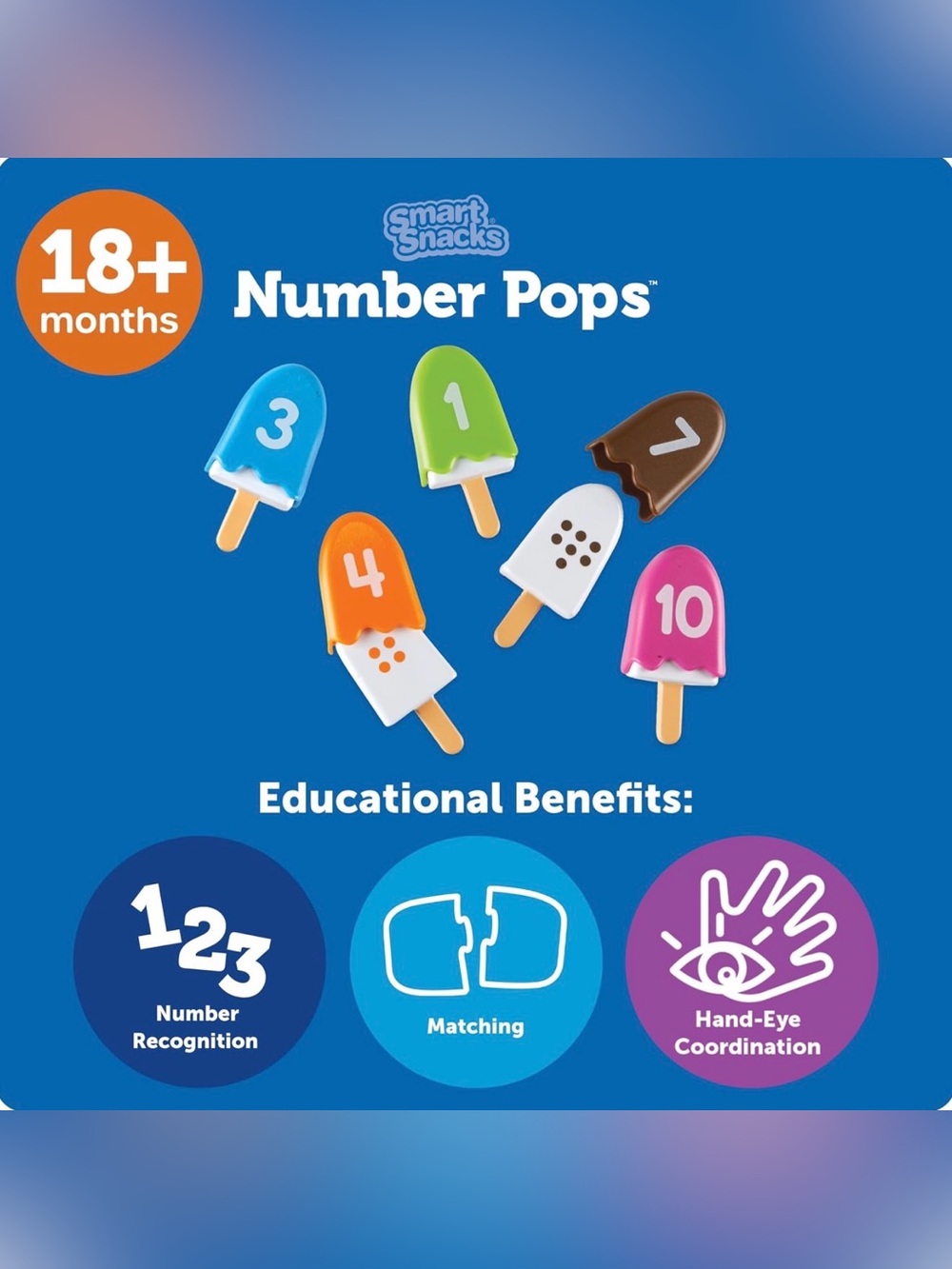 Numberblocks MathLink Cubes Activity/Learning Resources Popsicle Count/4 Bananas - Picture 13 of 16